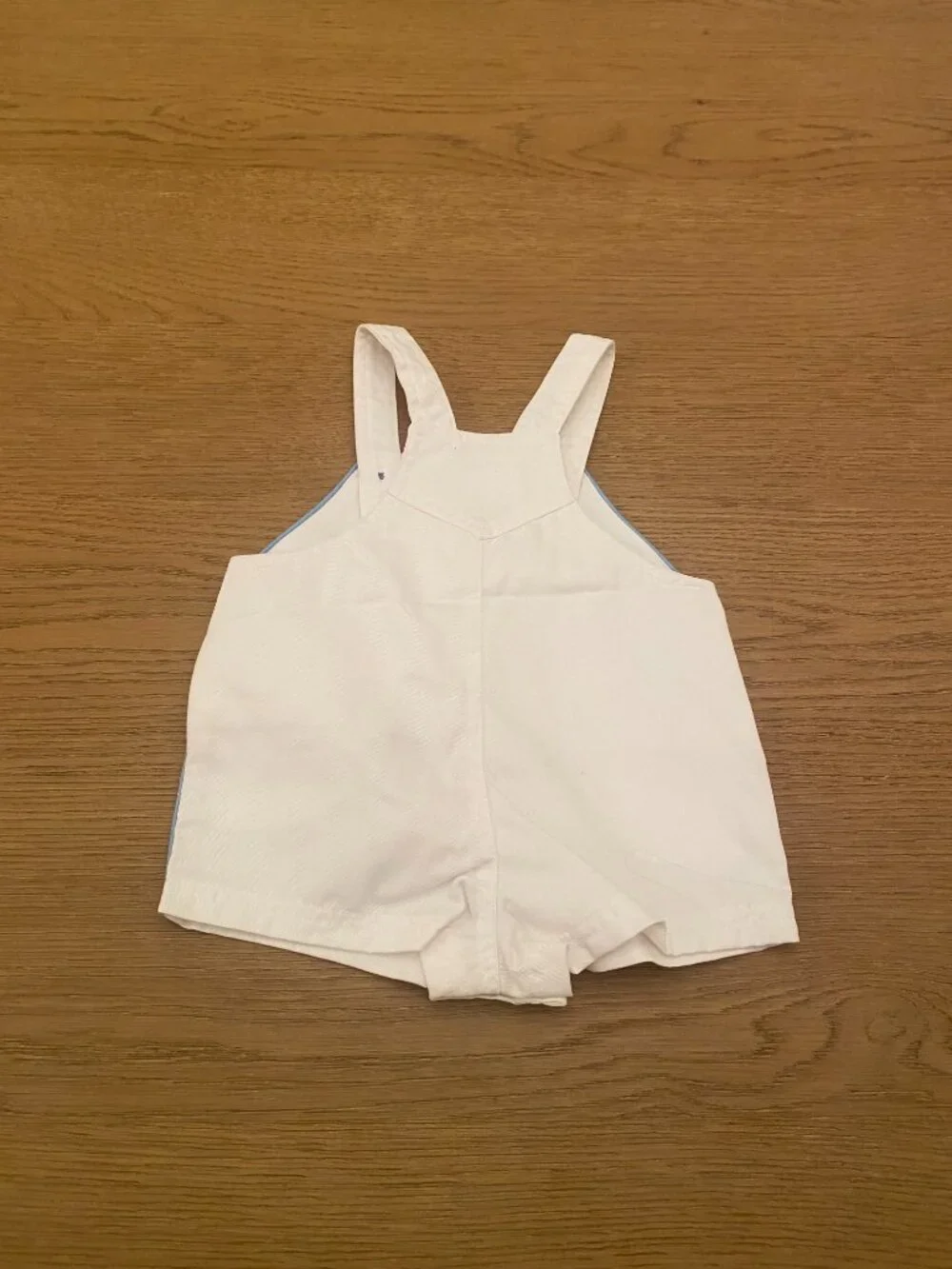 NEW Vintage Izod Lacoste Overalls Boys Size 18 Months White Color NWT